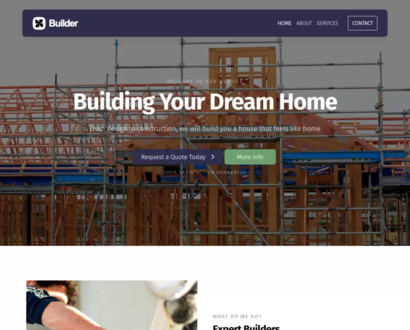 Náhled šablony Builder 5