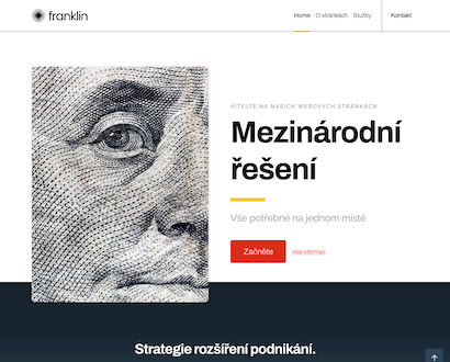 Náhled šablony Franklin