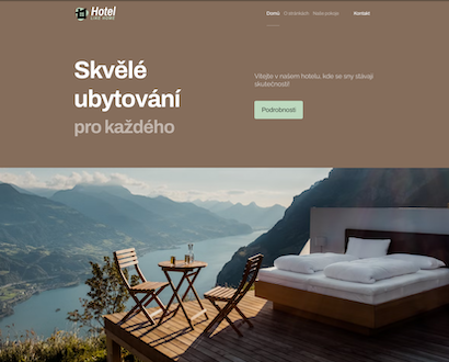 Náhled šablony Hotel